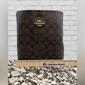 Coach Mollie Bucket Bag 22 In Signature Canvas